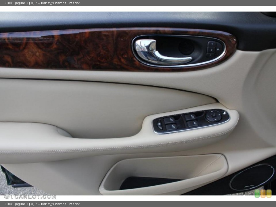Barley/Charcoal Interior Door Panel for the 2008 Jaguar XJ XJR #46831950
