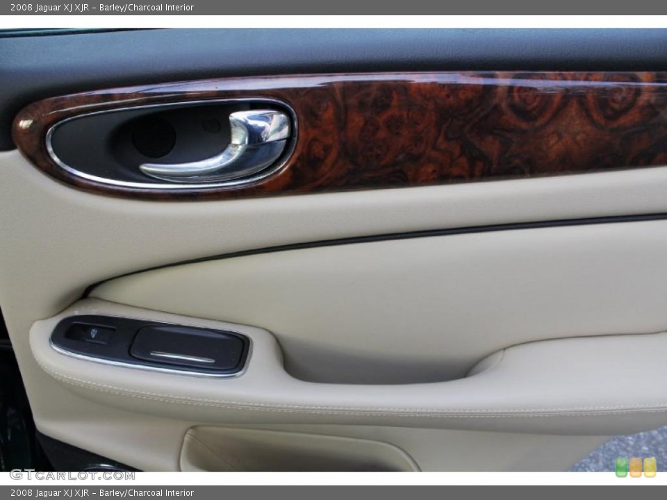 Barley/Charcoal Interior Door Panel for the 2008 Jaguar XJ XJR #46832088