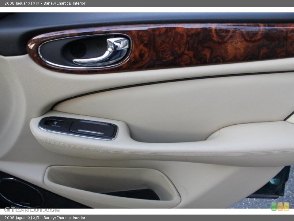 Barley/Charcoal Interior Door Panel for the 2008 Jaguar XJ XJR #46832148