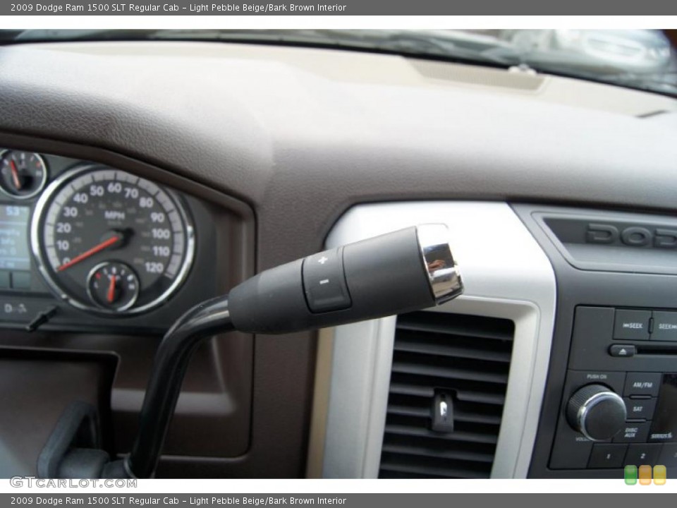 Light Pebble Beige/Bark Brown Interior Transmission for the 2009 Dodge Ram 1500 SLT Regular Cab #46833720