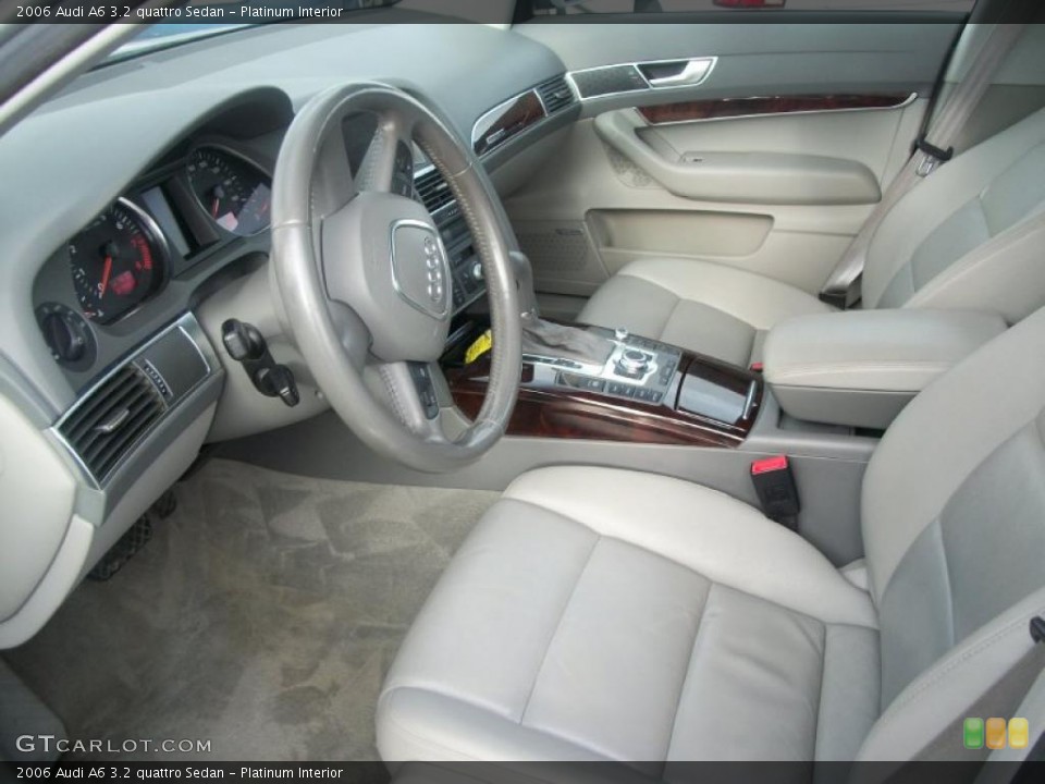 Platinum Interior Photo for the 2006 Audi A6 3.2 quattro Sedan #46833927