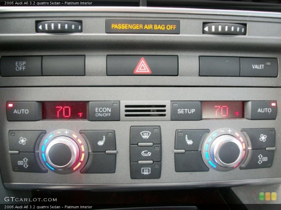 Platinum Interior Controls for the 2006 Audi A6 3.2 quattro Sedan #46834089