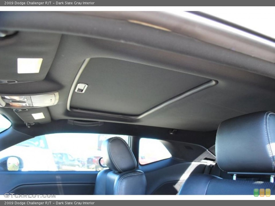 Dark Slate Gray Interior Sunroof for the 2009 Dodge Challenger R/T #46834428