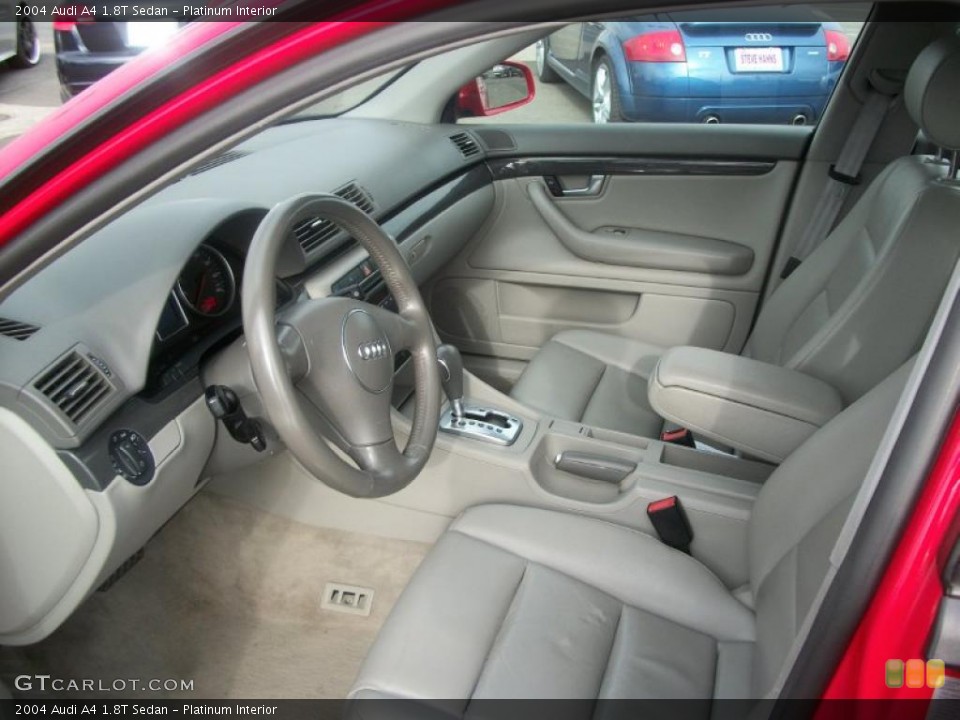 Platinum Interior Photo for the 2004 Audi A4 1.8T Sedan #46834446