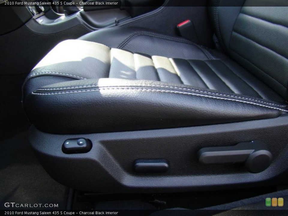 Charcoal Black Interior Controls for the 2010 Ford Mustang Saleen 435 S Coupe #46835430