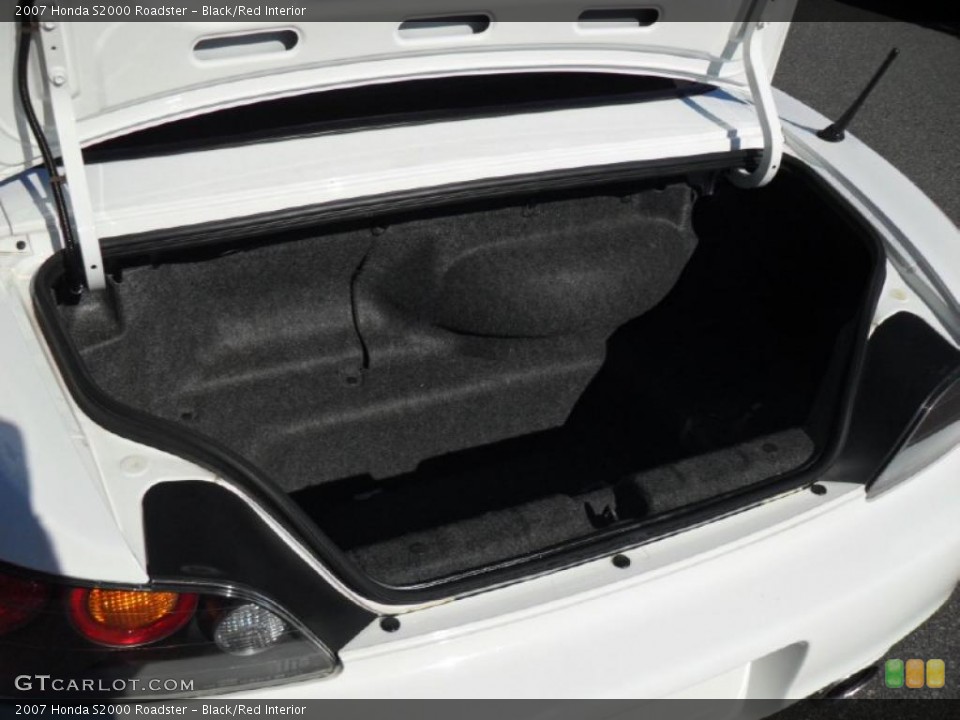 Black/Red Interior Trunk for the 2007 Honda S2000 Roadster #46838363