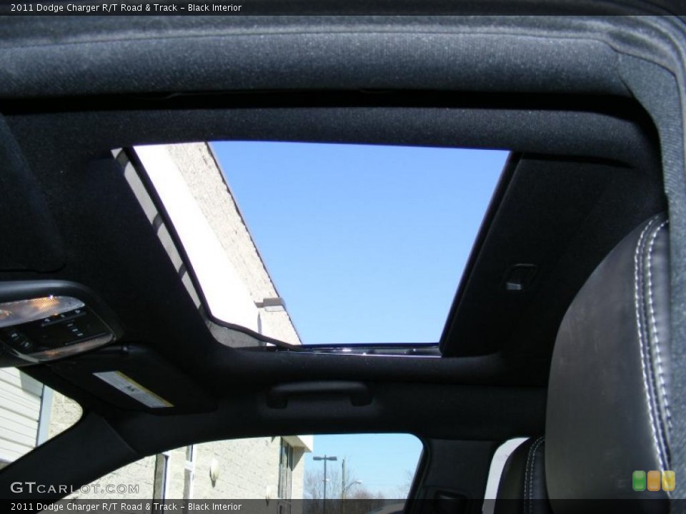 Black Interior Sunroof for the 2011 Dodge Charger R/T Road & Track #46838589