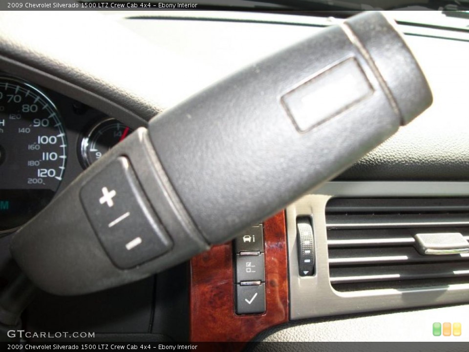 Ebony Interior Transmission for the 2009 Chevrolet Silverado 1500 LTZ Crew Cab 4x4 #46838727