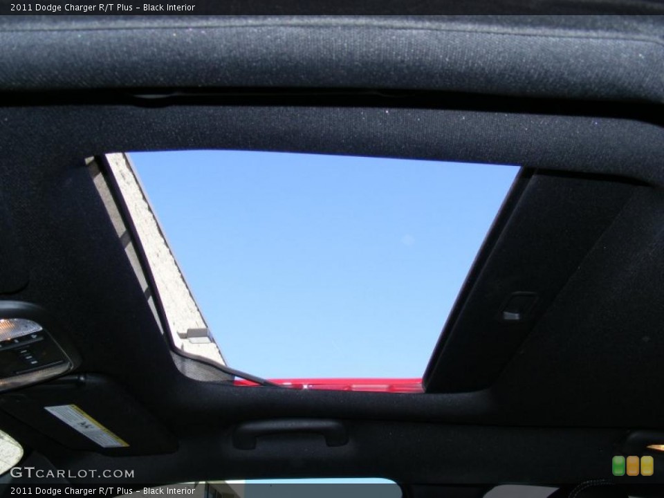 Black Interior Sunroof for the 2011 Dodge Charger R/T Plus #46838763