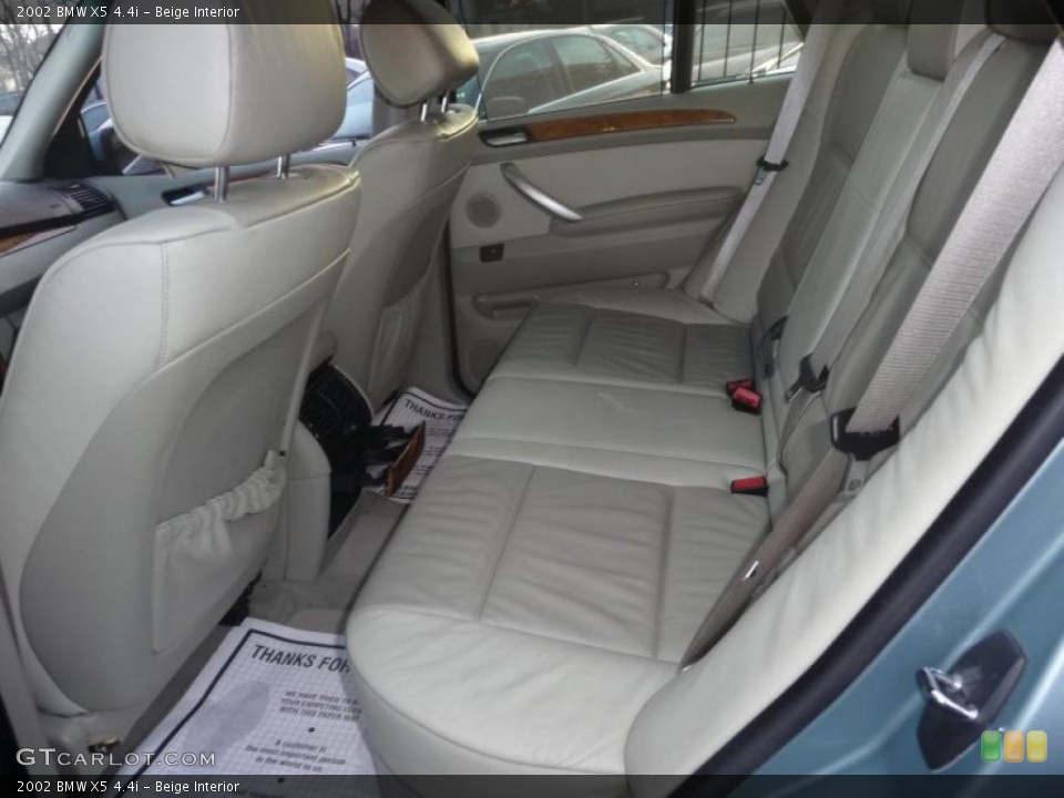 Beige Interior Photo for the 2002 BMW X5 4.4i #46839669