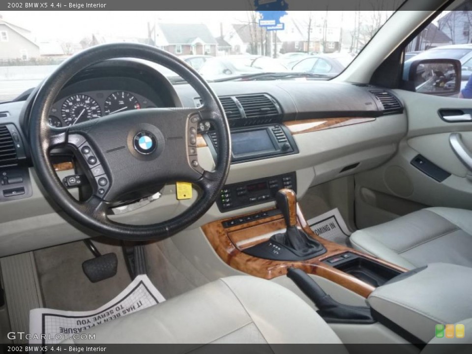 Beige Interior Prime Interior for the 2002 BMW X5 4.4i #46839684