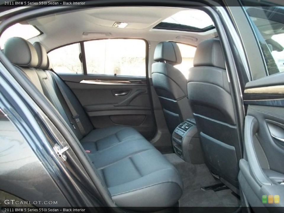Black Interior Photo for the 2011 BMW 5 Series 550i Sedan #46839813