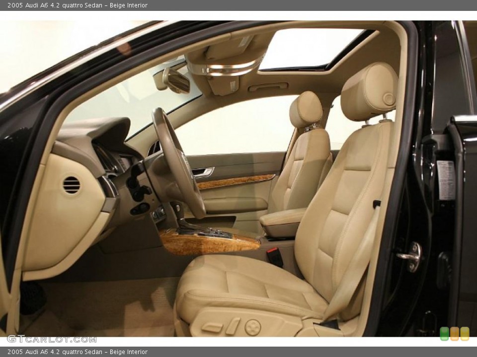 Beige Interior Photo for the 2005 Audi A6 4.2 quattro Sedan #46841787