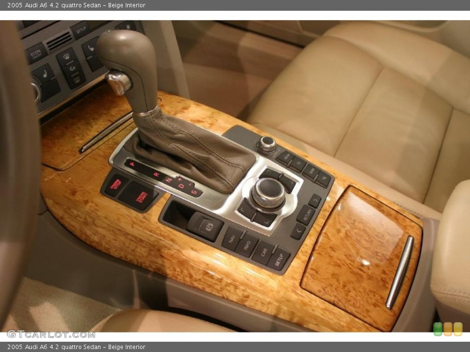 Beige Interior Transmission for the 2005 Audi A6 4.2 quattro Sedan #46841823
