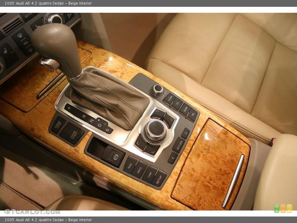 Beige Interior Transmission for the 2005 Audi A6 4.2 quattro Sedan #46841979