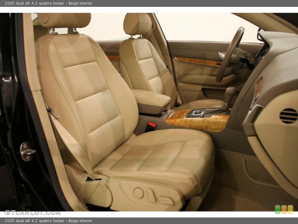 Beige Interior Photo for the 2005 Audi A6 4.2 quattro Sedan #46842000