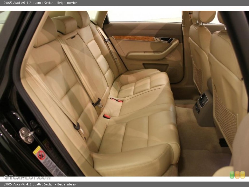 Beige Interior Photo for the 2005 Audi A6 4.2 quattro Sedan #46842033