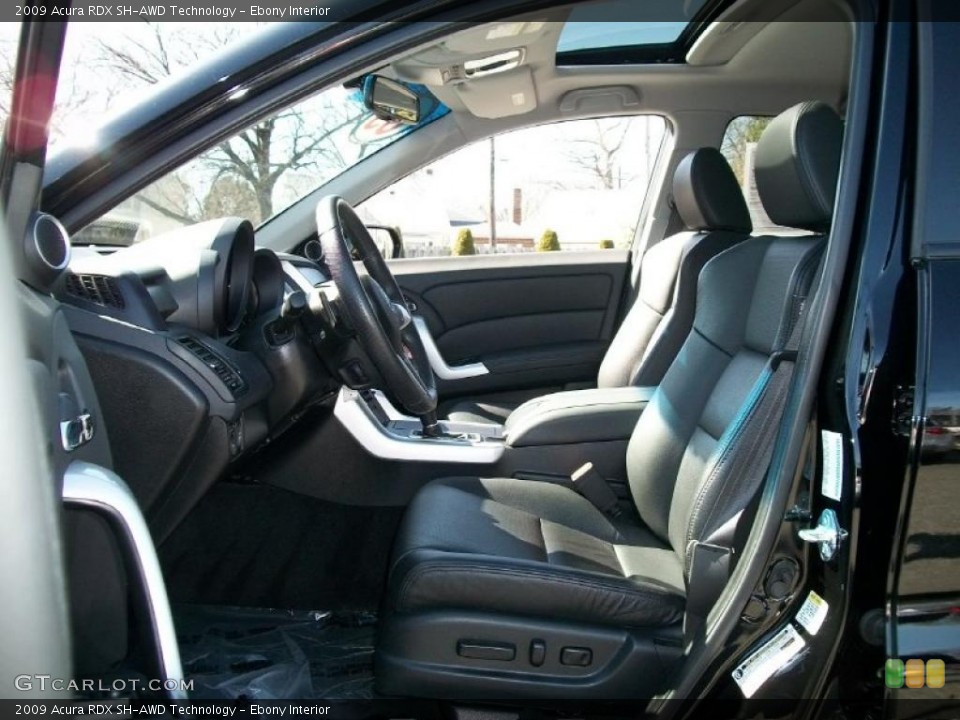 Ebony Interior Photo for the 2009 Acura RDX SH-AWD Technology #46844208