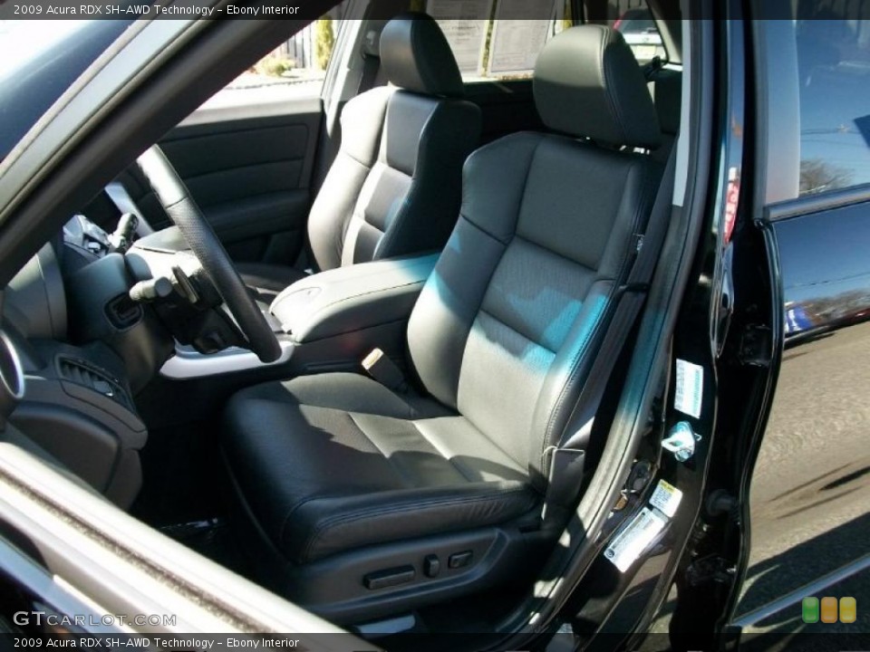 Ebony Interior Photo for the 2009 Acura RDX SH-AWD Technology #46844226