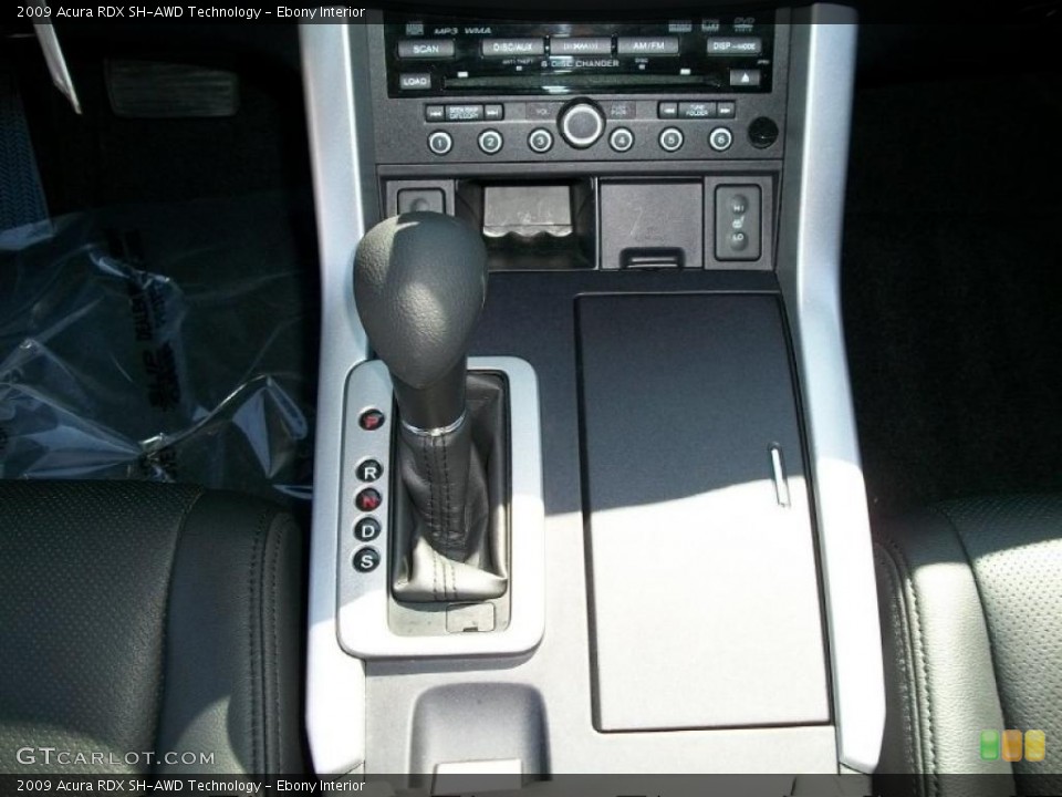 Ebony Interior Transmission for the 2009 Acura RDX SH-AWD Technology #46844331