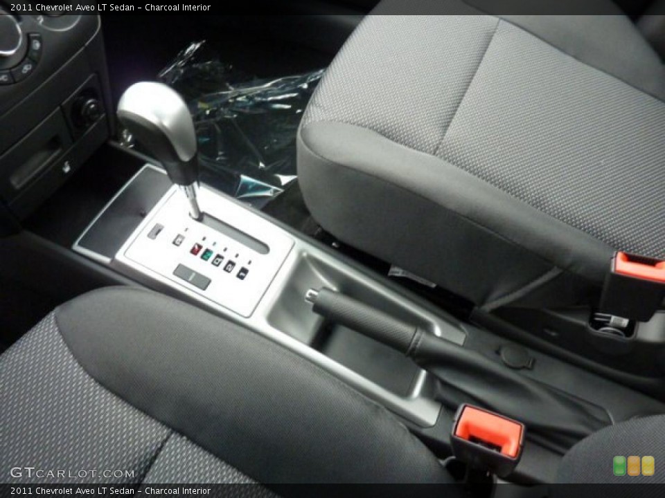 Charcoal Interior Transmission for the 2011 Chevrolet Aveo LT Sedan #46844961