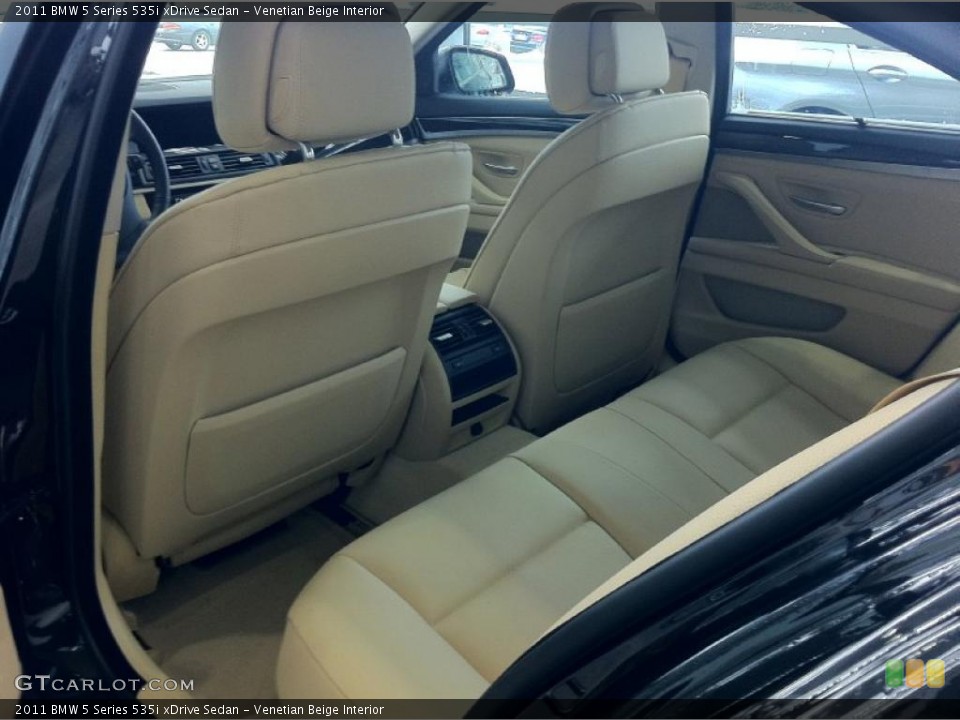 Venetian Beige Interior Photo for the 2011 BMW 5 Series 535i xDrive Sedan #46845954