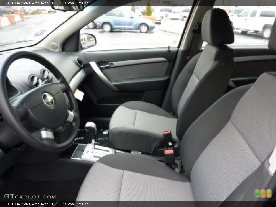 Charcoal Interior Photo for the 2011 Chevrolet Aveo Aveo5 LT #46846818