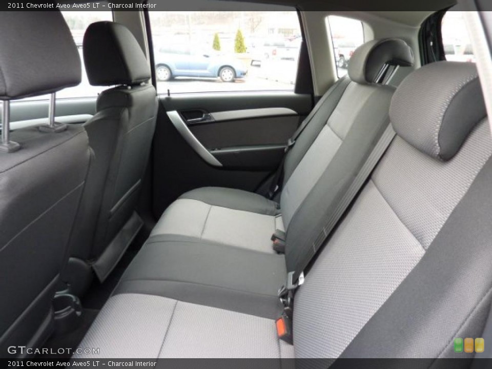 Charcoal Interior Photo for the 2011 Chevrolet Aveo Aveo5 LT #46846845