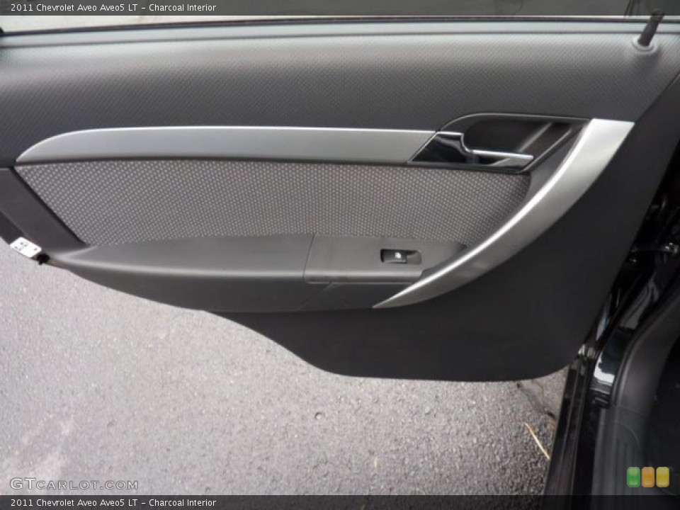 Charcoal Interior Door Panel for the 2011 Chevrolet Aveo Aveo5 LT #46846923