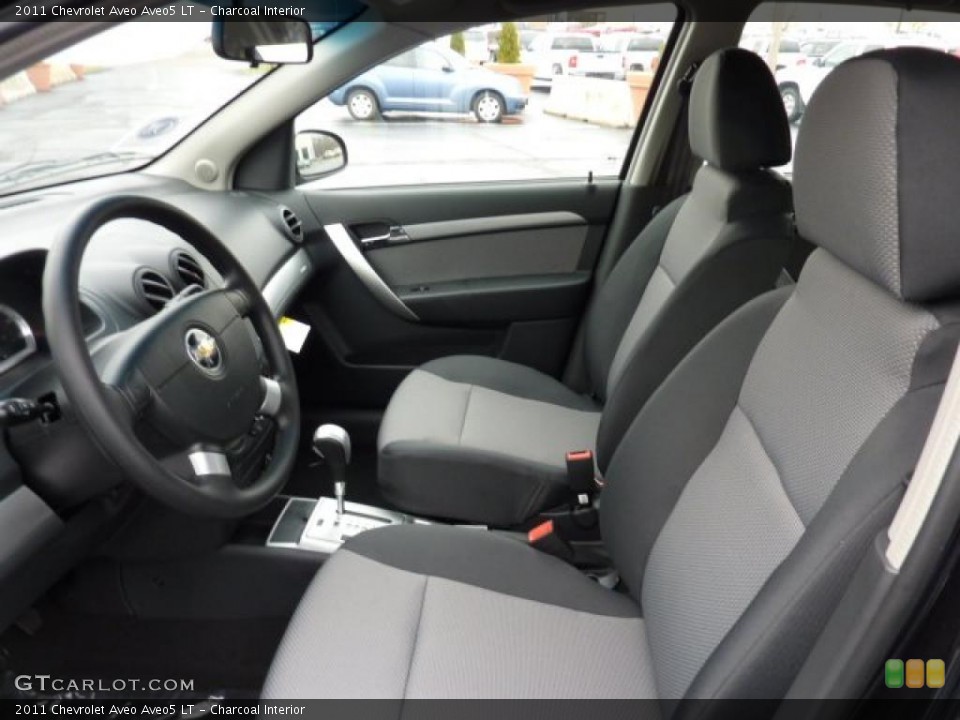 Charcoal Interior Photo for the 2011 Chevrolet Aveo Aveo5 LT #46847346