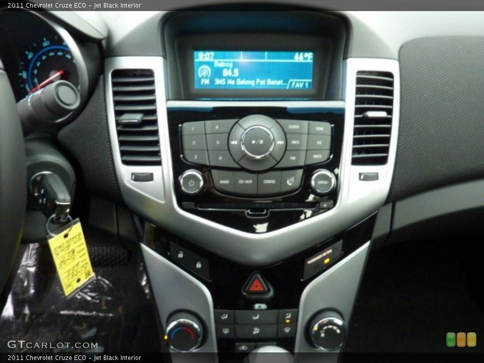 Jet Black Interior Controls for the 2011 Chevrolet Cruze ECO #46848762