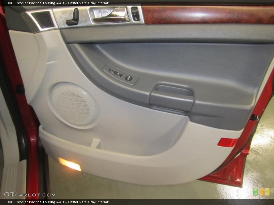 Pastel Slate Gray Interior Door Panel for the 2008 Chrysler Pacifica Touring AWD #46848891