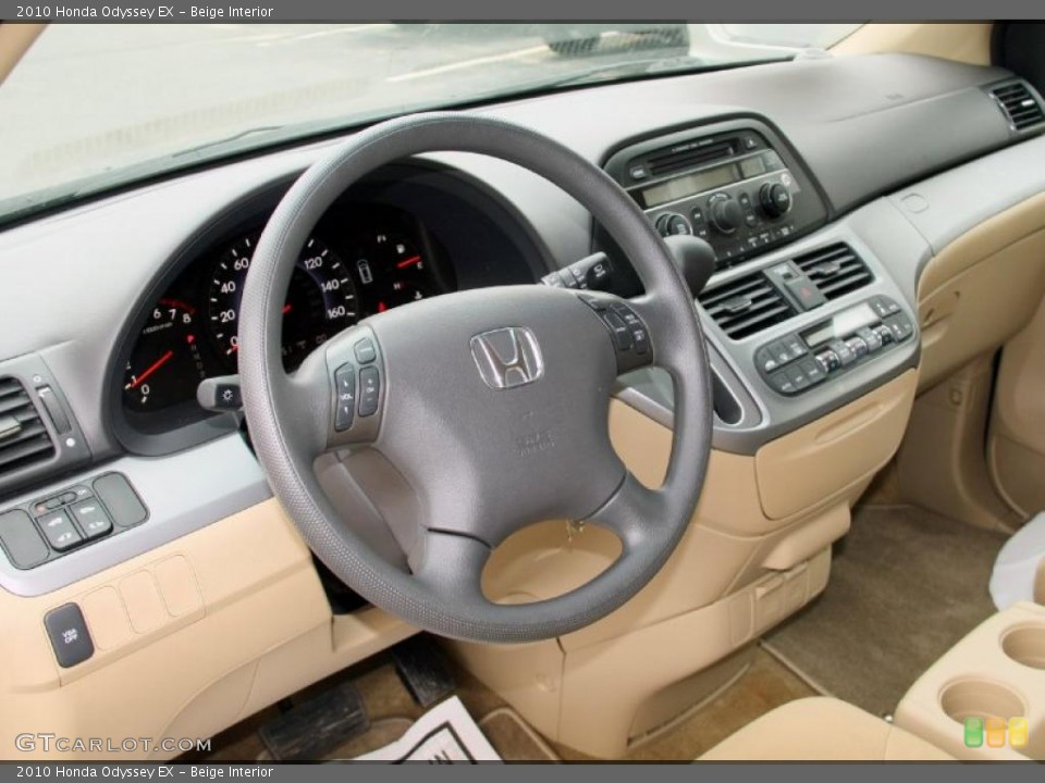 Beige Interior Prime Interior for the 2010 Honda Odyssey EX #46851030