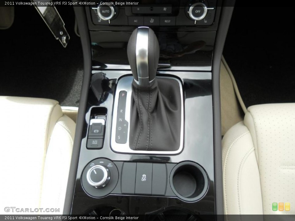 Cornsilk Beige Interior Transmission for the 2011 Volkswagen Touareg VR6 FSI Sport 4XMotion #46851327