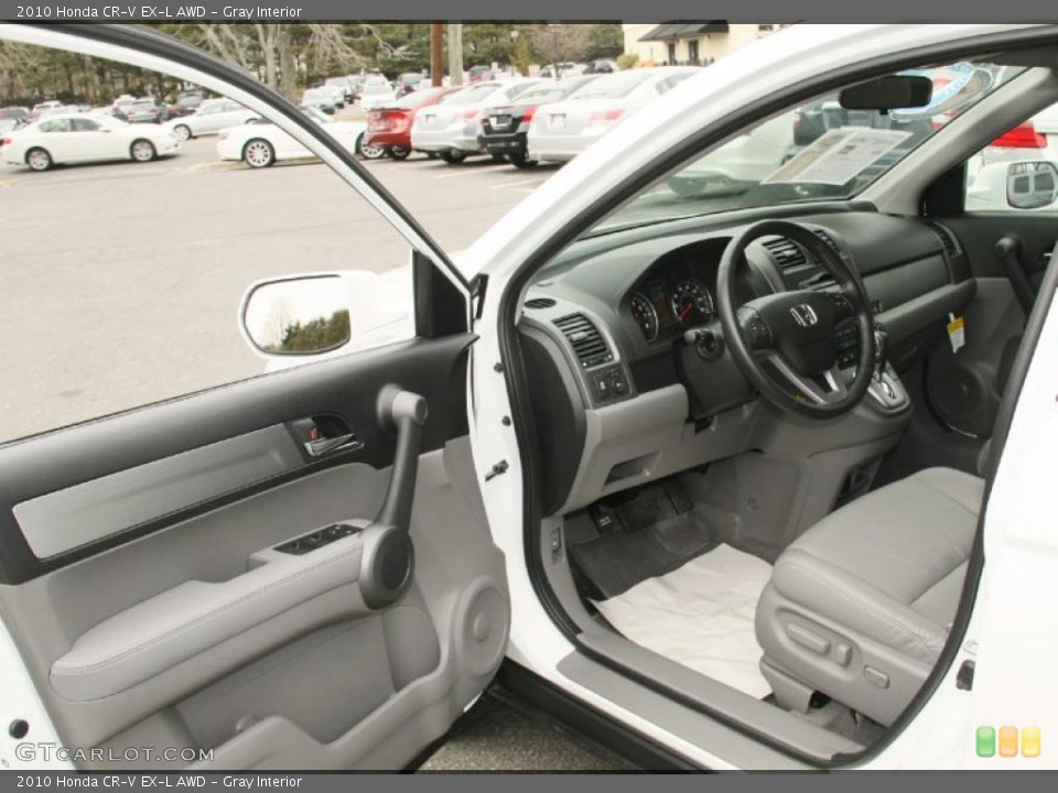 Gray Interior Photo for the 2010 Honda CR-V EX-L AWD #46852205