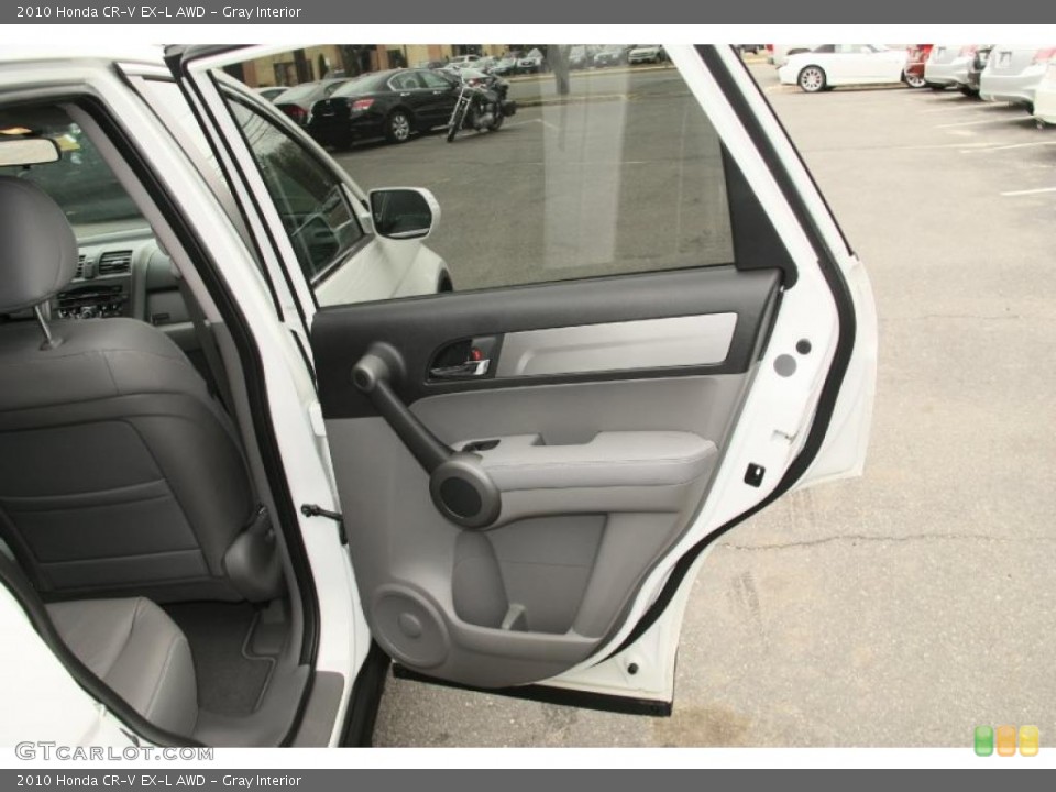 Gray Interior Door Panel for the 2010 Honda CR-V EX-L AWD #46852263