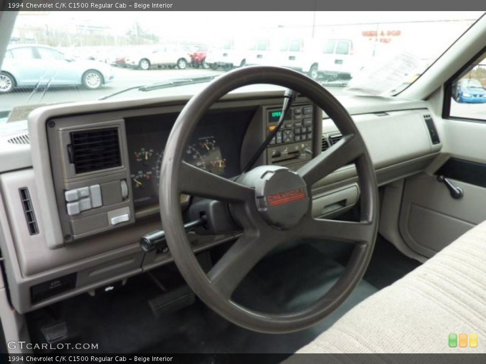 Beige 1994 Chevrolet C/K Interiors