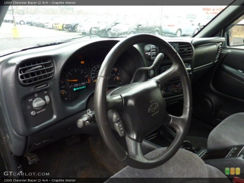 Graphite Interior Steering Wheel for the 1999 Chevrolet Blazer LS 4x4 #46852851
