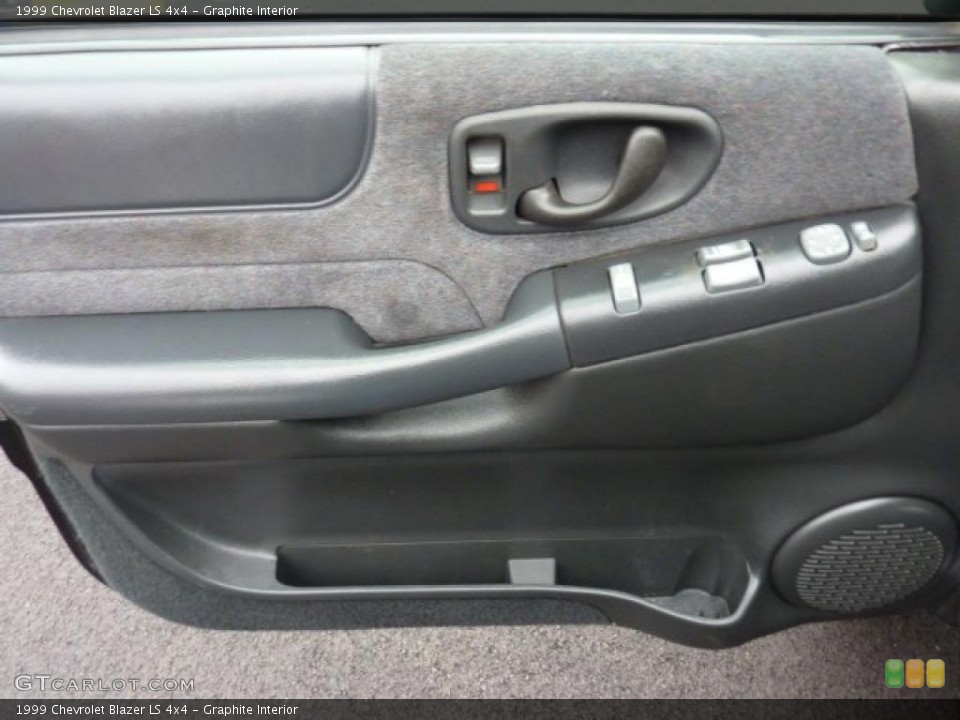 Graphite Interior Door Panel for the 1999 Chevrolet Blazer LS 4x4 #46852896