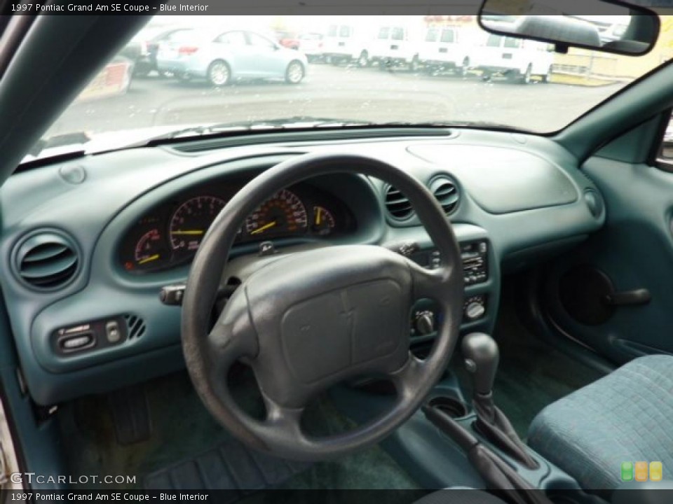 Blue Interior Photo for the 1997 Pontiac Grand Am SE Coupe #46853940