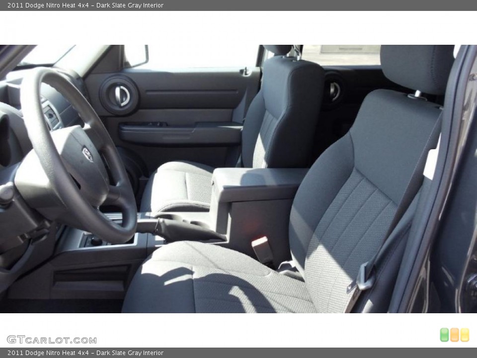 Dark Slate Gray Interior Photo for the 2011 Dodge Nitro Heat 4x4 #46854345