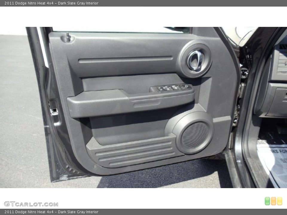Dark Slate Gray Interior Door Panel for the 2011 Dodge Nitro Heat 4x4 #46854375