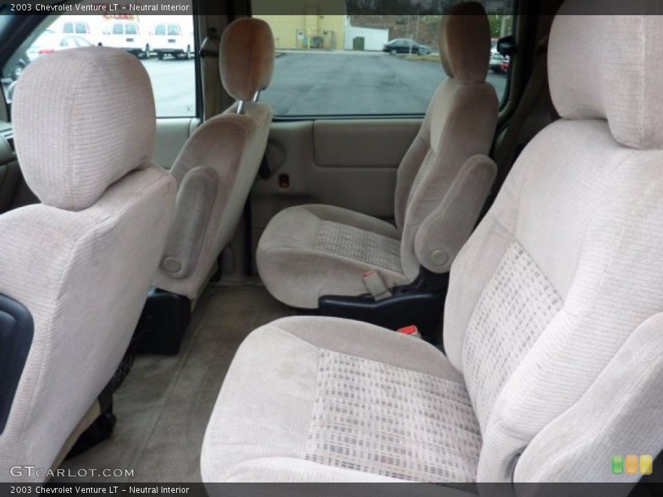 Neutral Interior Photo for the 2003 Chevrolet Venture LT #46854627