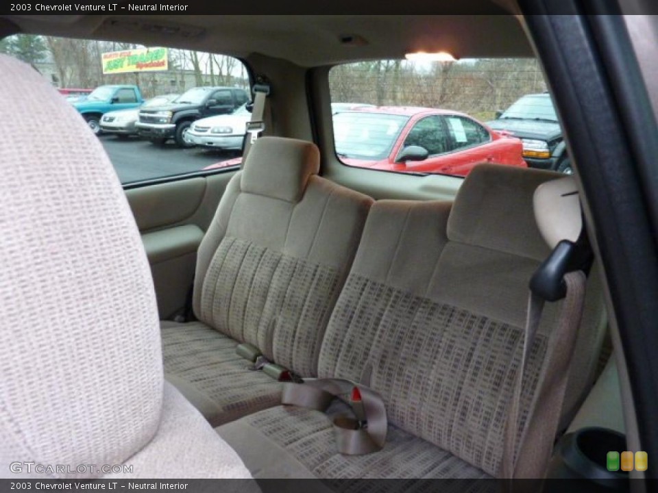 Neutral Interior Photo for the 2003 Chevrolet Venture LT #46854669