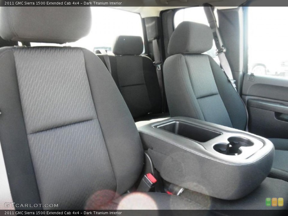 Dark Titanium Interior Photo for the 2011 GMC Sierra 1500 Extended Cab 4x4 #46856142