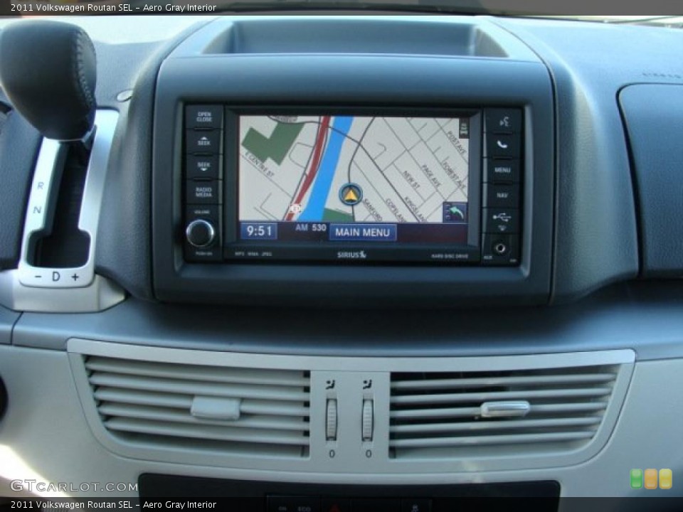 Aero Gray Interior Navigation for the 2011 Volkswagen Routan SEL #46858524