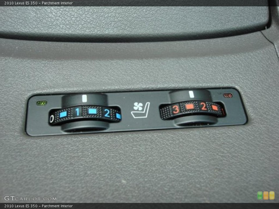Parchment Interior Controls for the 2010 Lexus ES 350 #46858851