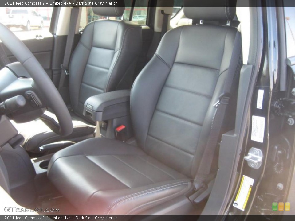 Dark Slate Gray Interior Photo for the 2011 Jeep Compass 2.4 Limited 4x4 #46858974