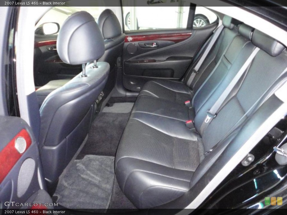 Black Interior Photo for the 2007 Lexus LS 460 #46861005