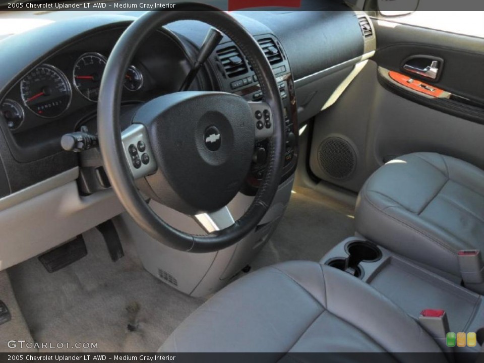 Medium Gray Interior Prime Interior for the 2005 Chevrolet Uplander LT AWD #46861632